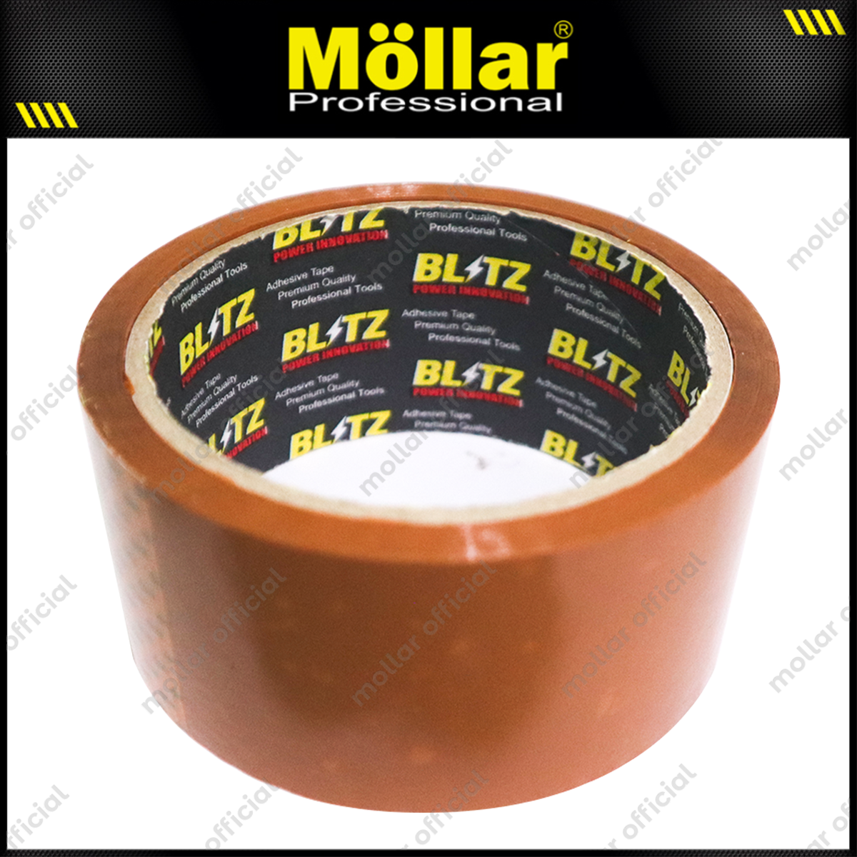 BLITZ Lakban OPP 45 mm x 60 Y Coklat