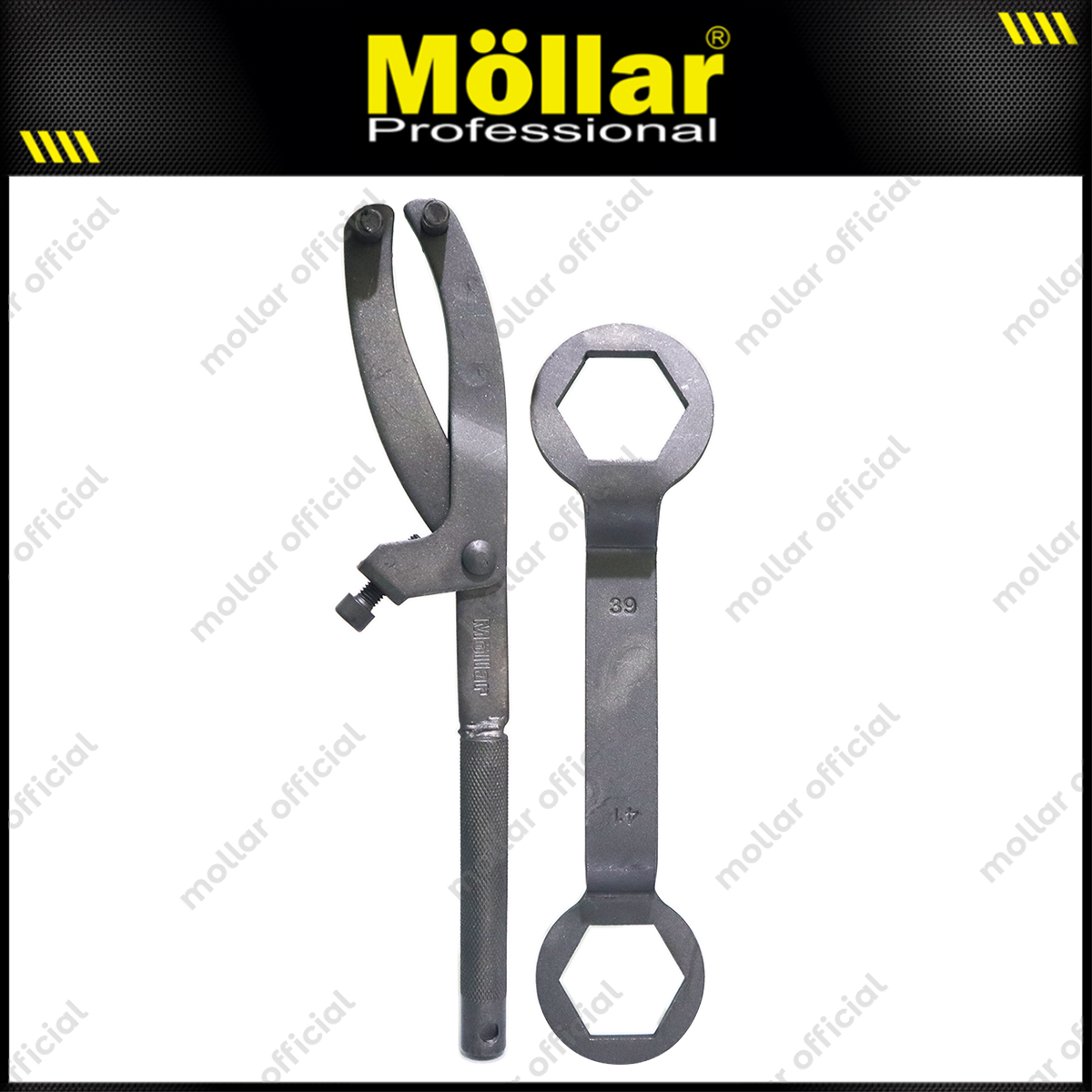 MOLLAR CWFSP2 Set Treker CVT & Kunci Kopling Matic 39-41 mm