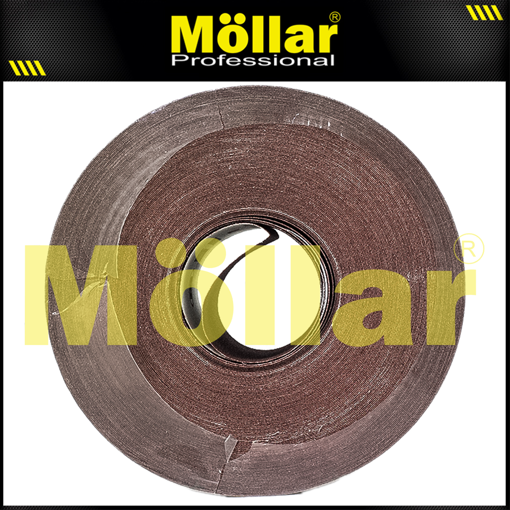 BRABUS No. 120 Amplas Roll 45 Meter Kain Abrasive Cloth Kayu Tembok