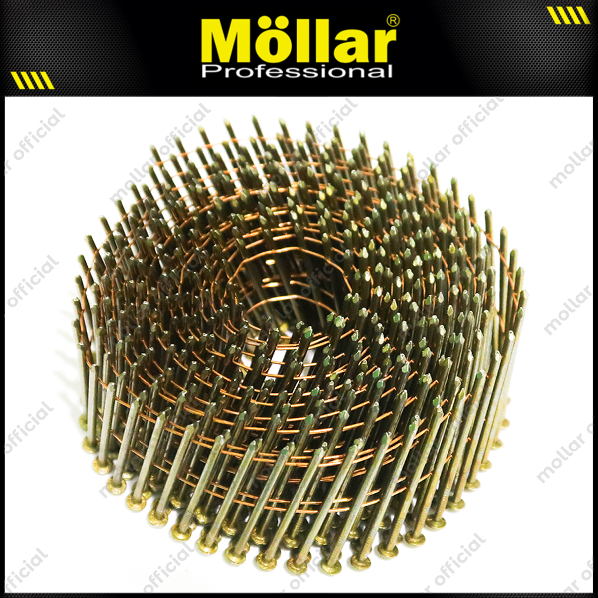 MOLLAR RS2145-12K Isi Paku Palet Tembak 400 pcs / Refill Coil Nailer