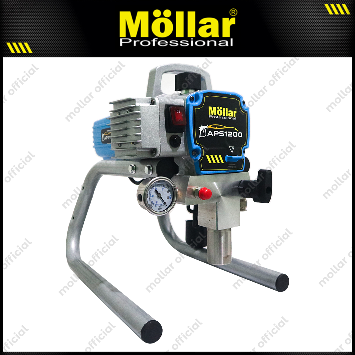 MOLLAR MLR-APS1200 Mesin Airless Paint Spray Gun