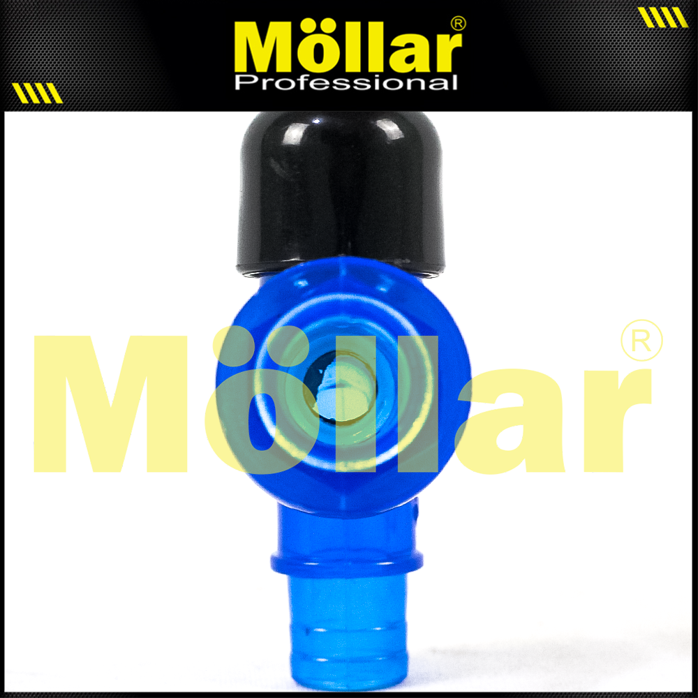 HSS 181A Kran Air PVC 1/2" Gagang Minus Multi Transparan