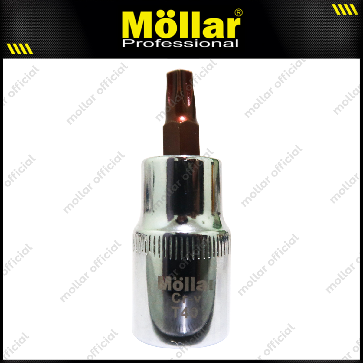 MOLLAR D13382 Mata Sok Bintang 1/2" T40