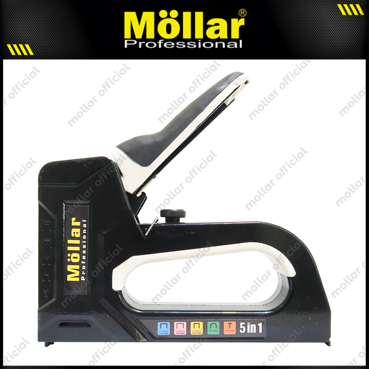 MOLLAR 28014144B Staples Tembak 5 Way 4-14 mm / Staple Gun 5 in 1