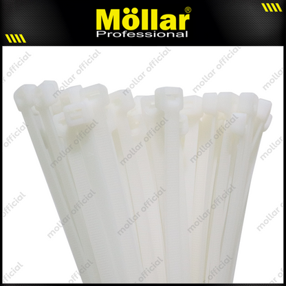 MOLLAR KT-881000 Kabel Ties 8.8x1000 mm Putih