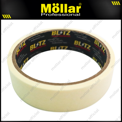 BLITZ Lakban Kertas Masking 24 mm x 10 Y Putih