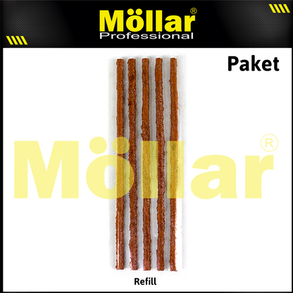 [PAKET] BISON 151 Alat Tambal Ban Tubles & Refill Cacing Karet Tubeless