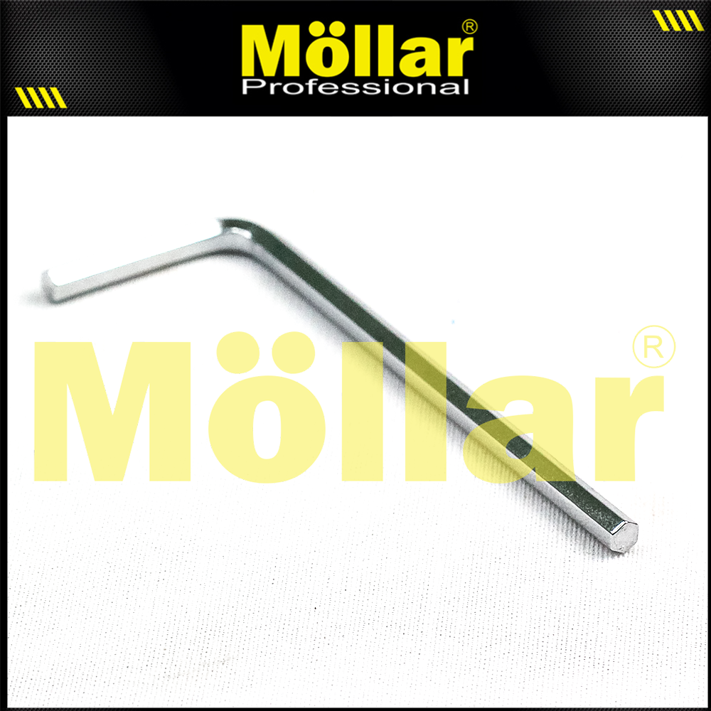 MOLLAR L-HS3M Kunci L Pendek Flat 3 mm