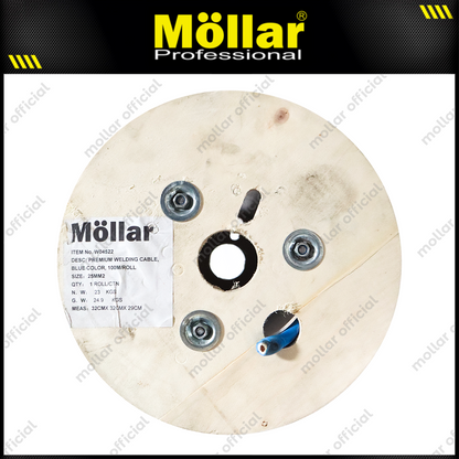MOLLAR W04522 Kabel Las Tembaga Murni 25 mm - Per Meter
