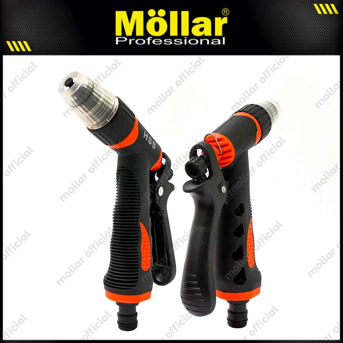 HSS 42430 Semprotan Air 3 Warna Gun Transparan