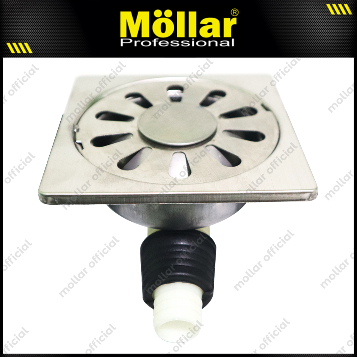 EAST Saringan Got Lubang Selang Mesin Cuci Stainless Steel 4"