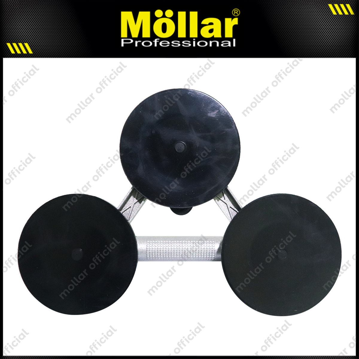 MOLLAR AGSC15003 Kop Kaca Tiga Kaki Body Aluminium