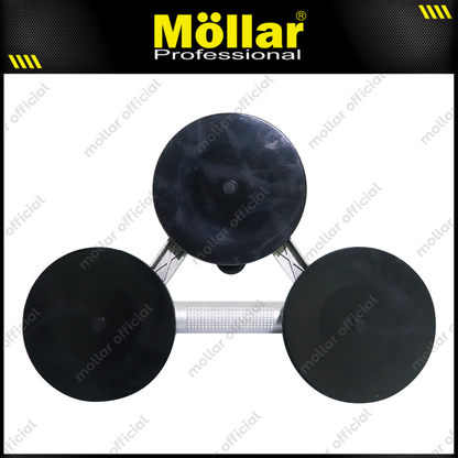 MOLLAR AGSC15003 Kop Kaca Tiga Kaki Body Aluminium