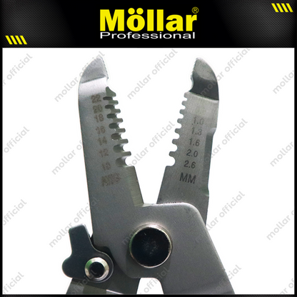 MOLLAR A26430 Tang Kupas Kabel 6 in 1 Multifungsi / Stripping Pliers