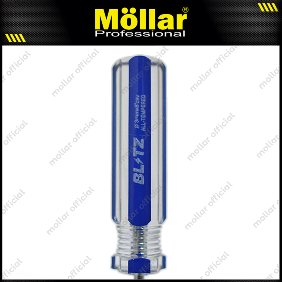 BLITZ Obeng Radio 8" Plus x 3 mm