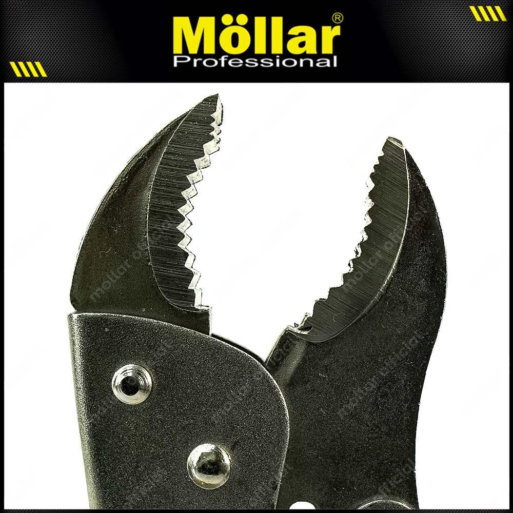 BLITZ A50155 Tang Buaya 10" Blister Gagang Karet