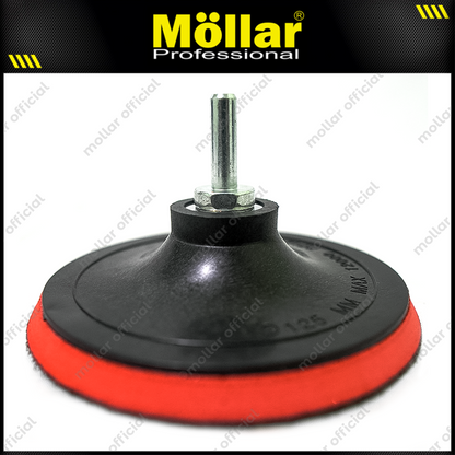 [PAKET] HDT Tatakan Amplas Bulat 5" + Baut M10 Konektor Perekat Velcro