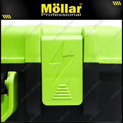 MOLLAR MLR-TB016 Tool Box Plastik 16" - Hijau 31-600-G