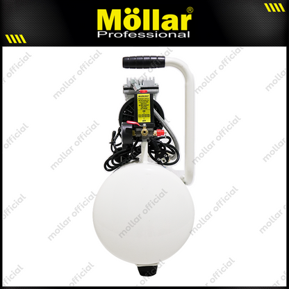 MOLLAR MLR-AC-1024S Mesin Kompresor Listrik Oilless 3/4 HP 24 Liter
