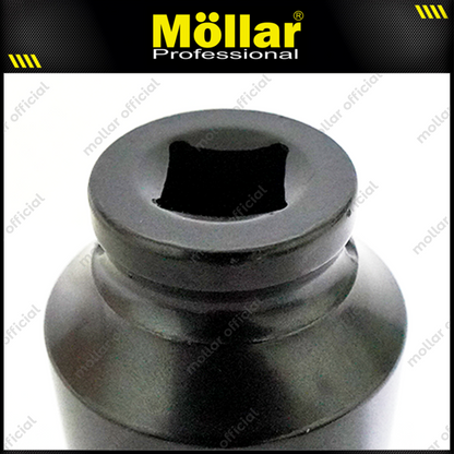 MOLLAR B13660 Mata Sok Panjang 1/2" 6PT 32 mm / Deep Socket