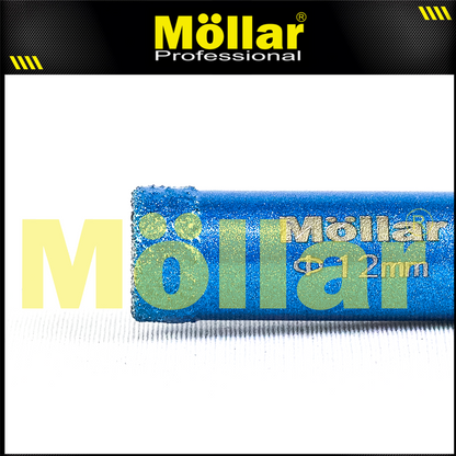 MOLLAR D80990 Mata Bor Granit 12 mm Set 2 pcs / Diamond Core Bit