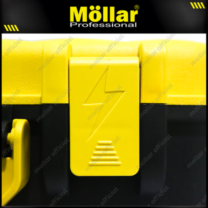 MOLLAR MLR-TB016 Tool Box Plastik 16" - Kuning 31-600-Y