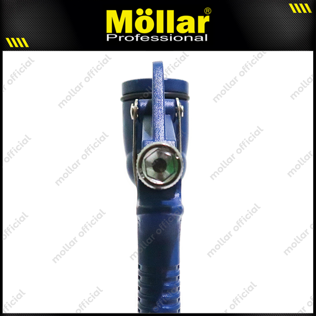 MOLLAR FF02PL Spray Gun Tesktur Hopper FF02 Wadah Plastik