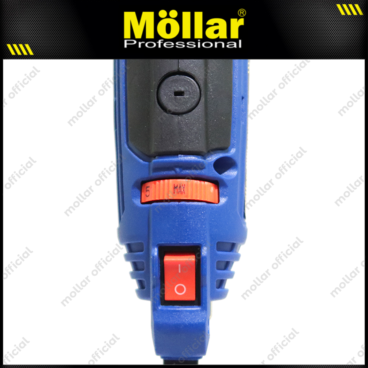 MOLLAR MG005A Mesin Mini Grinder Listrik
