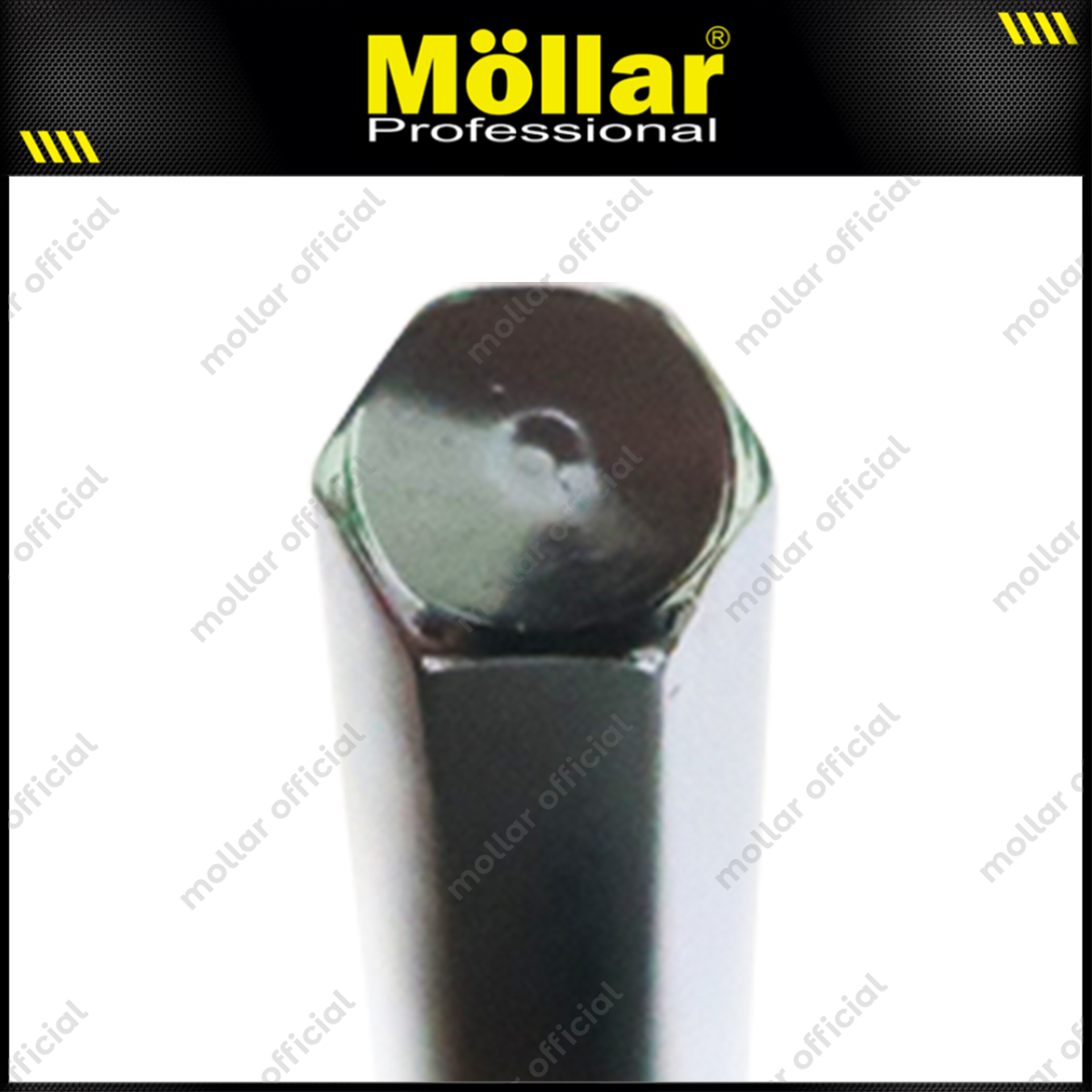 MOLLAR 10 Pcs 5 Mm Flat Kunci L Pendek Short Hex Key Wrench Hexagonal