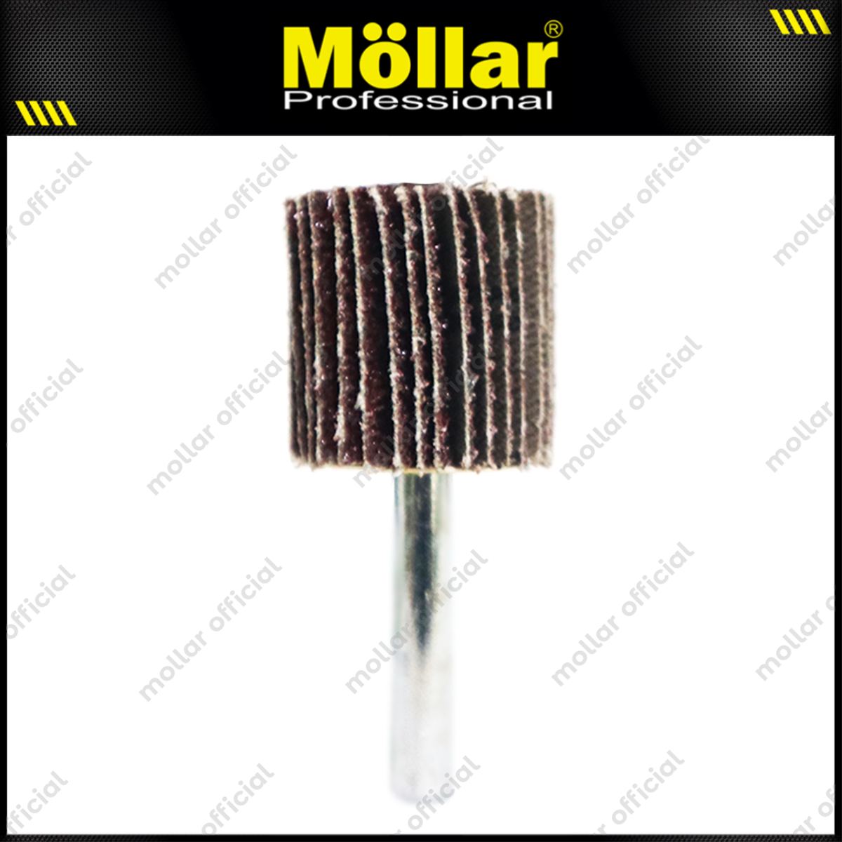 MOLLAR Amplas Flap Wheel Tuner 25x25x6 mm No. 80