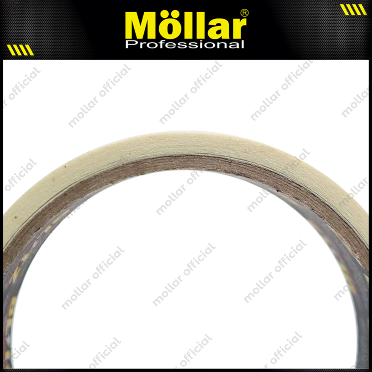 BLITZ Lakban Kertas Masking 24 mm x 10 Y Putih