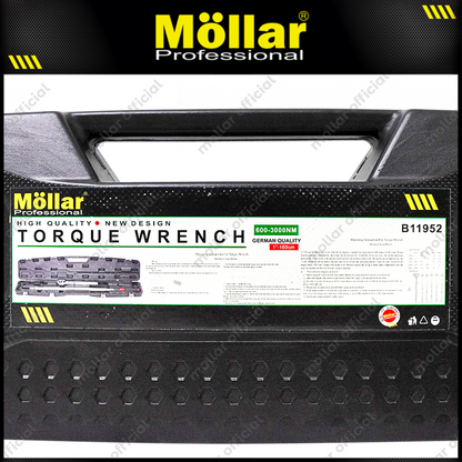 MOLLAR B11952 Kunci Momen Torsi 1" 600-3.000 Nm / Adjustable Torque Wrench
