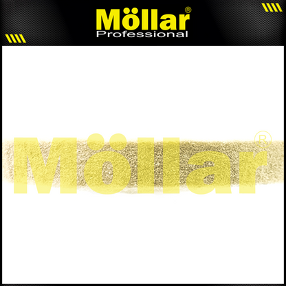 MOLLAR D68720 Mata Gerinda Poles Stainless Steel 4" / Woolen Disc