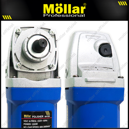 MOLLAR P1200 Mesin Poles Listrik 7" Variable Speed / Polisher