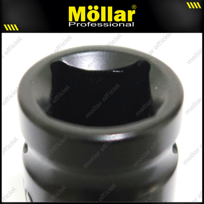 MOLLAR B13670-1 Mata Sok Pendek 1/2" 6PT 14 mm / Deep Socket