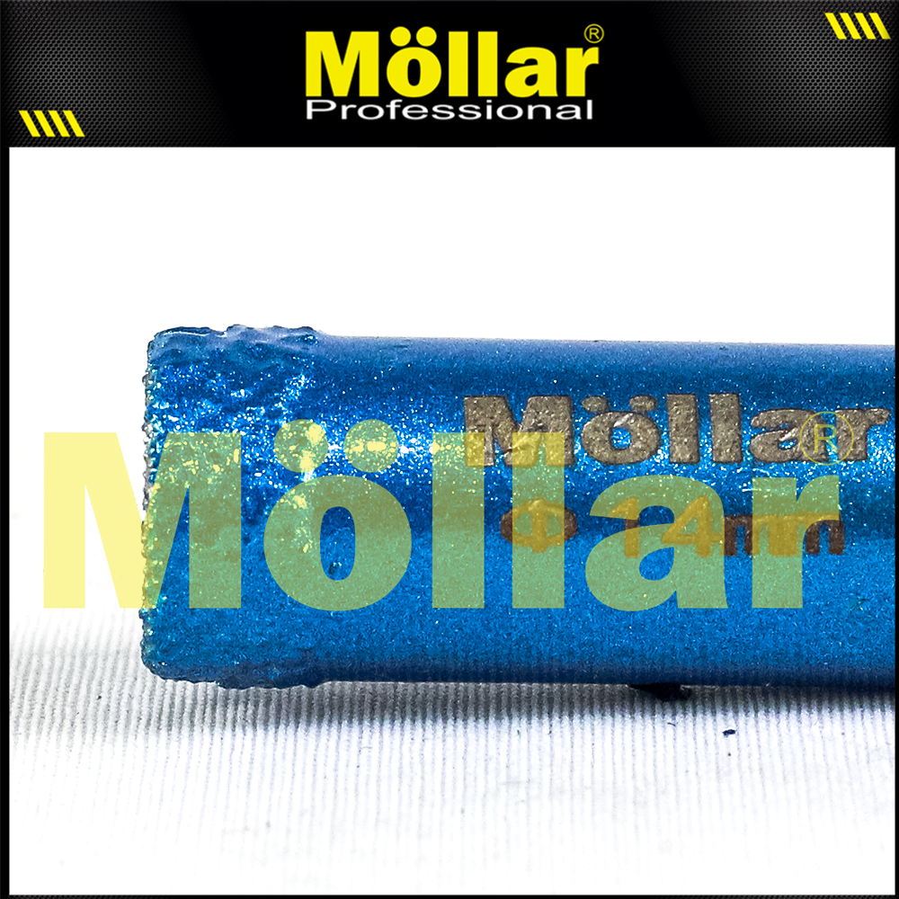 MOLLAR D80990 Mata Bor Granit 14 mm Set 2 pcs / Diamond Core Bit