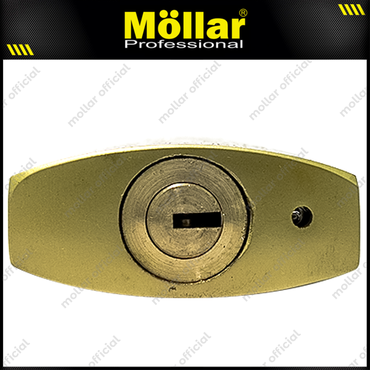 BRABUS GT50 Gembok Kuningan 50 mm Short / Gembok Leher Pendek