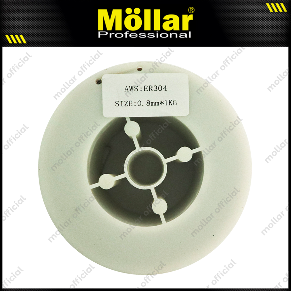 MOLLAR Kawat Las MIG Stainless Steel 0.8 mm x 1.0 kg / Flux Cored Wire