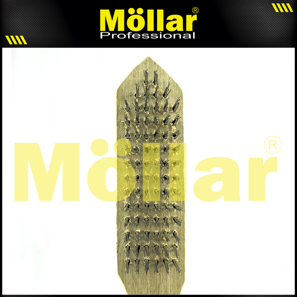 GDO Sikat Baja Gg. Kayu 6 Baris