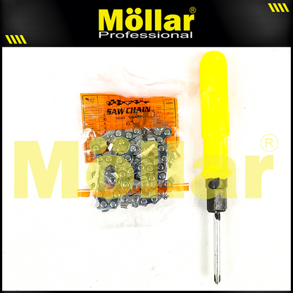 MOLLAR CMCS14350-U POLOSAN Cordless Mini Chain Saw 14.4V Tanpa Baterai & Charger