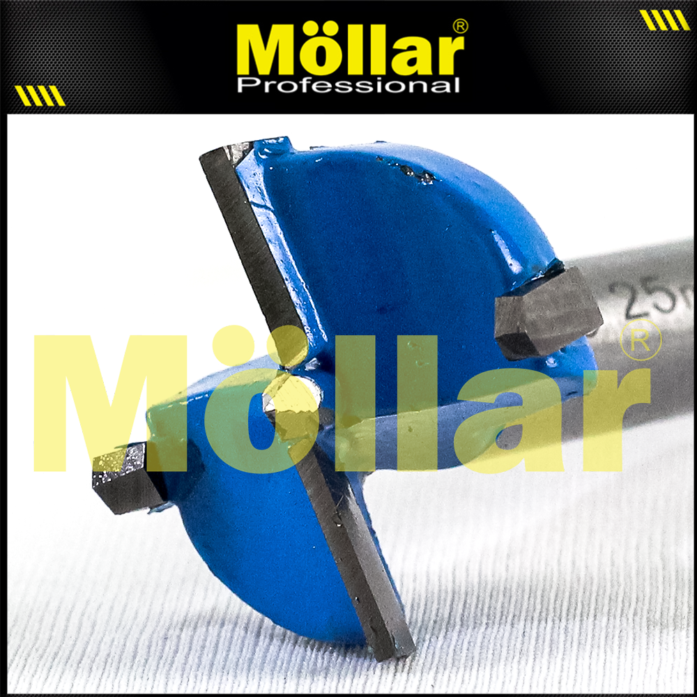 BISON D80981 Mata Bor Kayu Engsel Sendok 25 mm / Forstner Bit