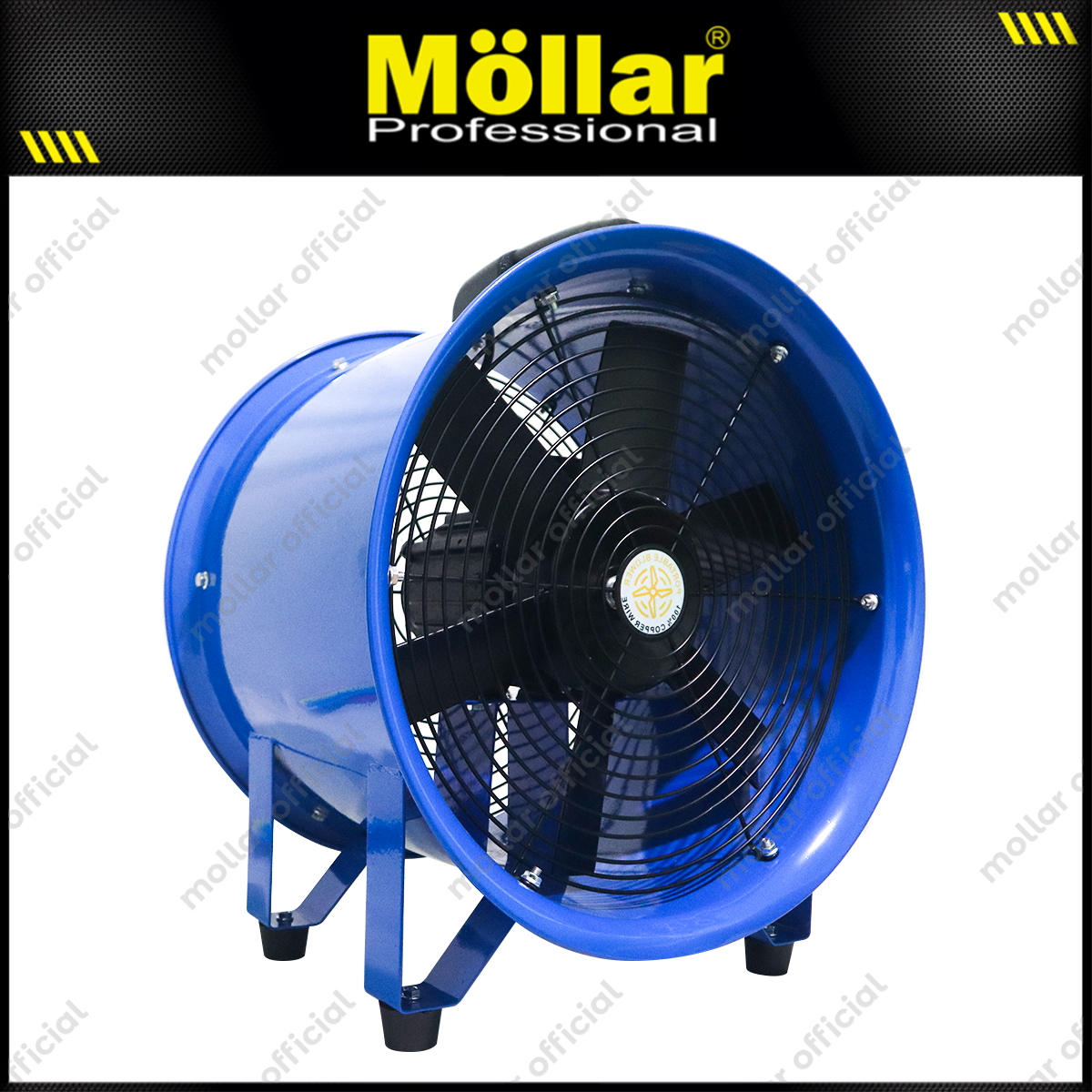 MOLLAR PBV400R Mesin Blower Ventilator Portable 16"