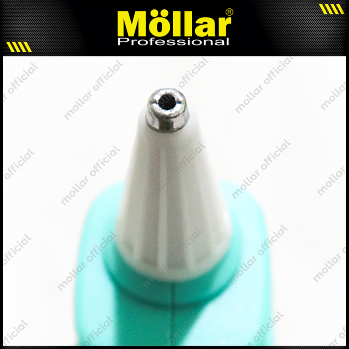 [PAKET] MOLLAR Alat Lem Tembak Biru 20 Watt & 10 Pcs Refill Glue Gun