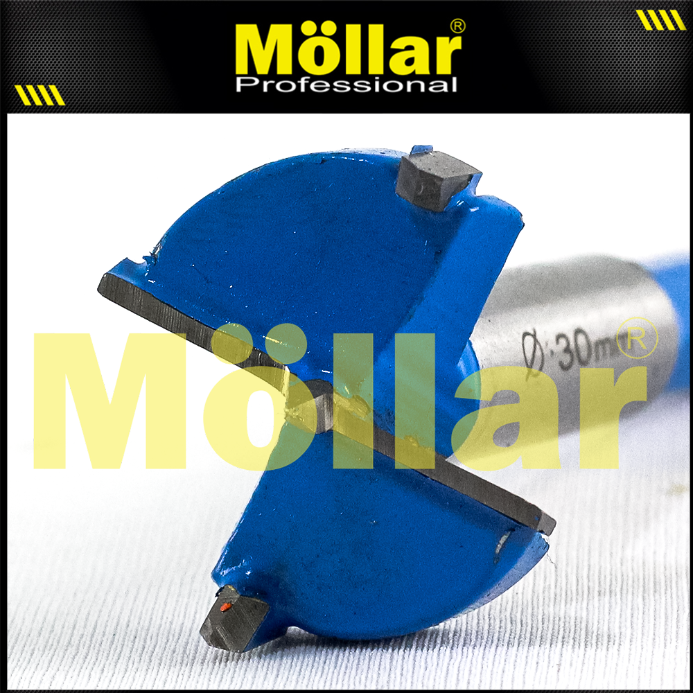 BISON D80981 Mata Bor Kayu Engsel Sendok 30 mm / Forstner Bit