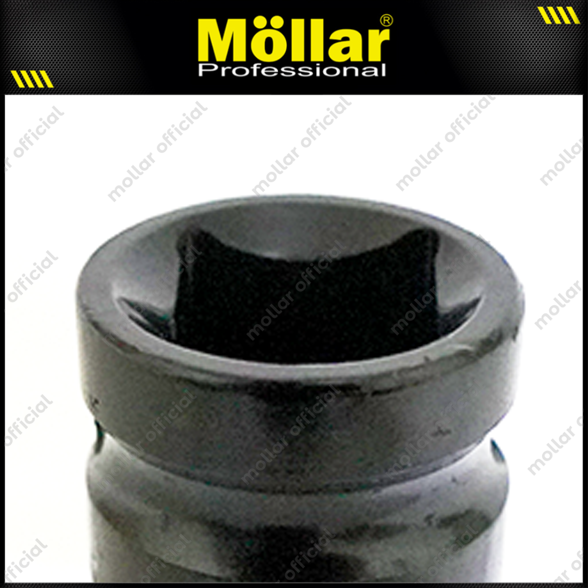 MOLLAR B13660 Mata Sok Panjang 1/2" 6PT 10 mm / Deep Socket