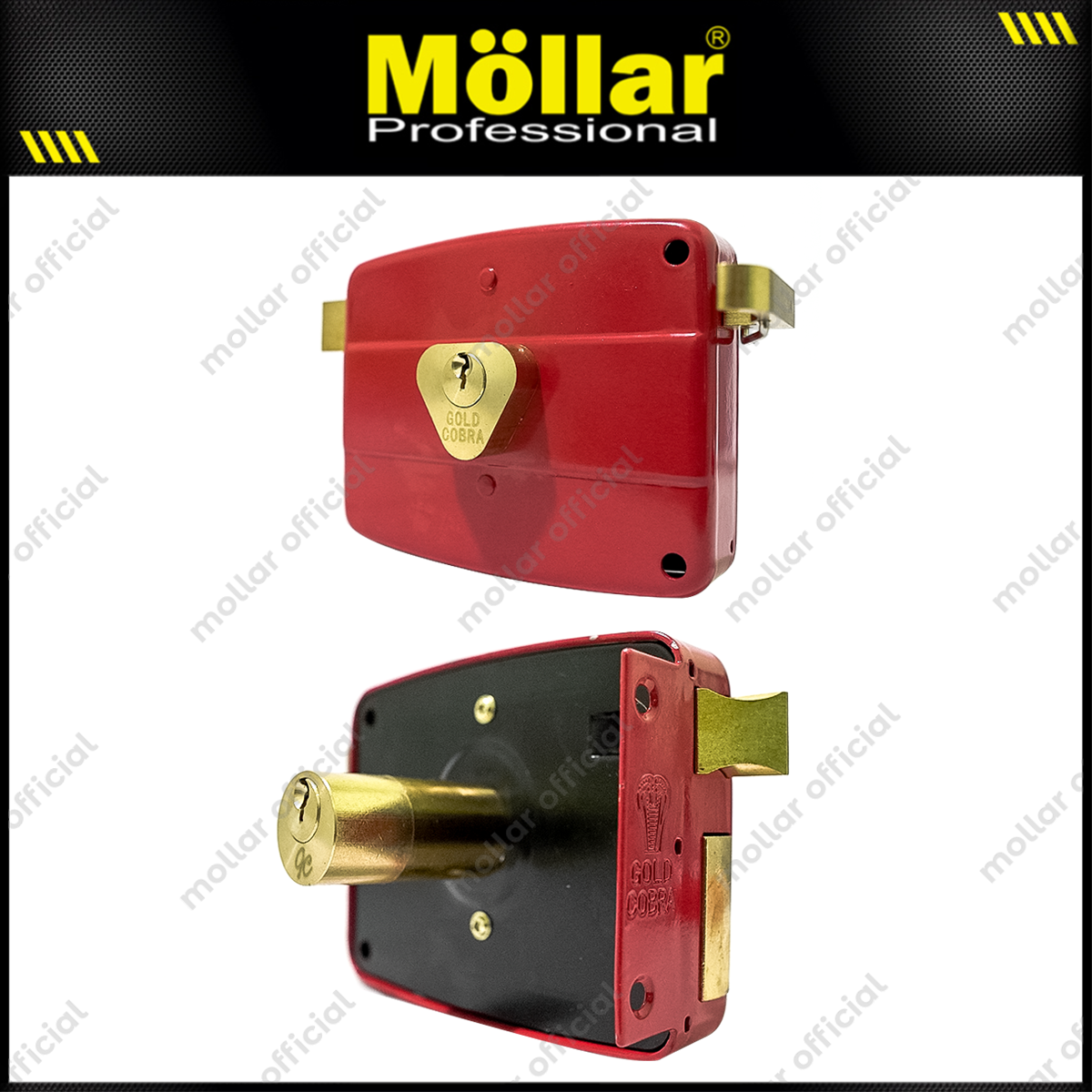 COBRA 6683-5SK Kunci Pintu Besi Merah