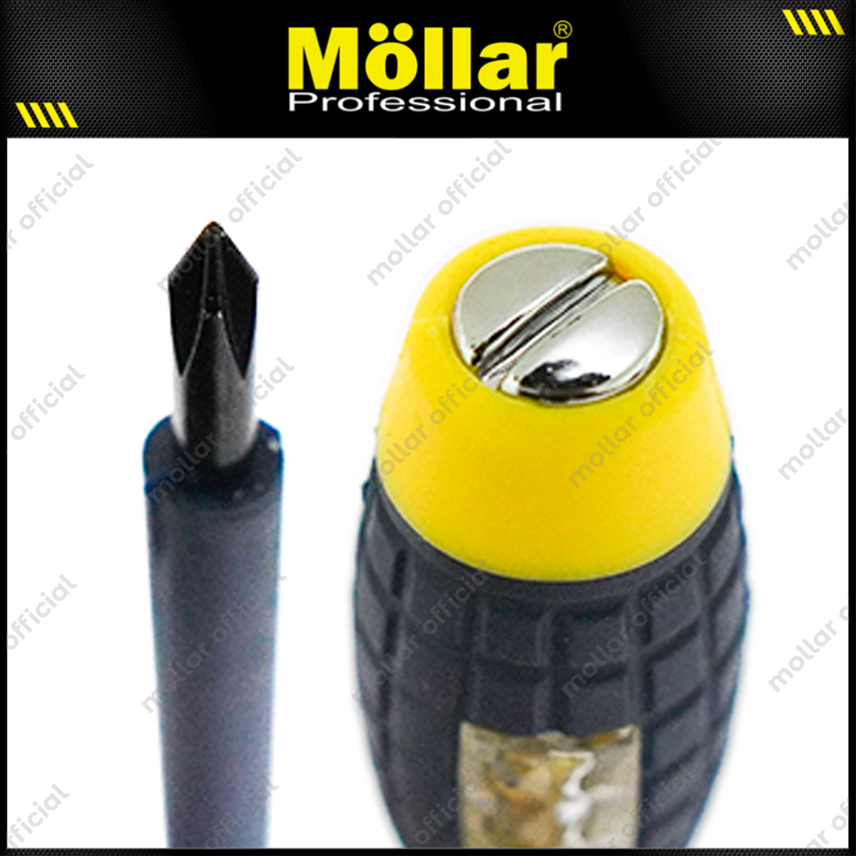 BLITZ Obeng Tespen 3" Plus x 4 mm