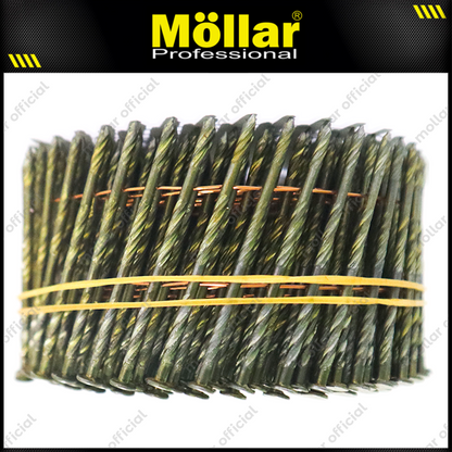 MOLLAR RS2150-9K Isi Paku Palet Tembak Ulir 300 pcs / Refill Coil Nailer