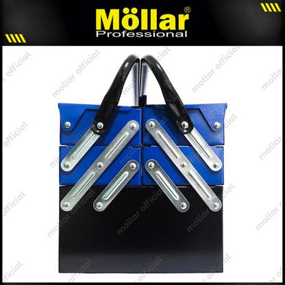 MOLLAR N00083 Tool Box Besi 3 Susun Biru 55x20x21 cm