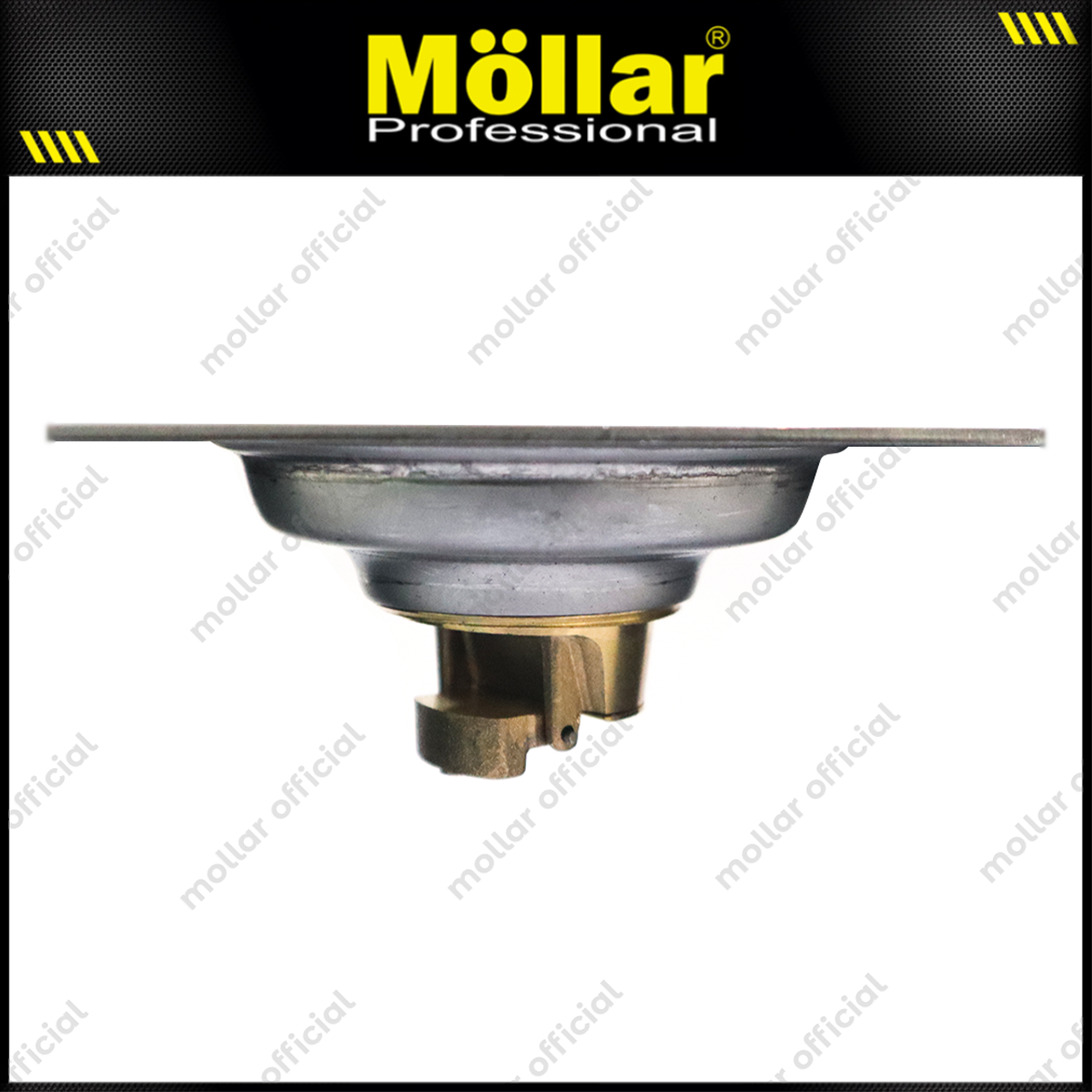 EAST Saringan Got Hitam Katup Otomatis Stainless Steel 4"